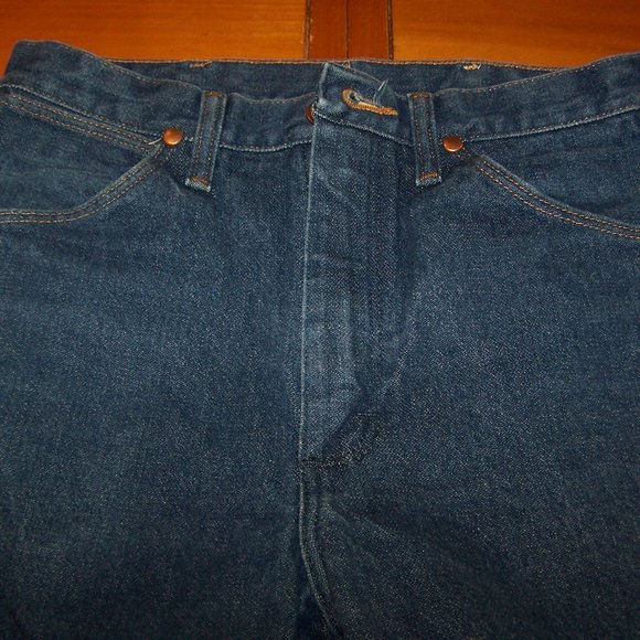 WRANGLER 936DEN 29 x 38" LONG BLUE JEANS S3445 - Picture 5 of 7